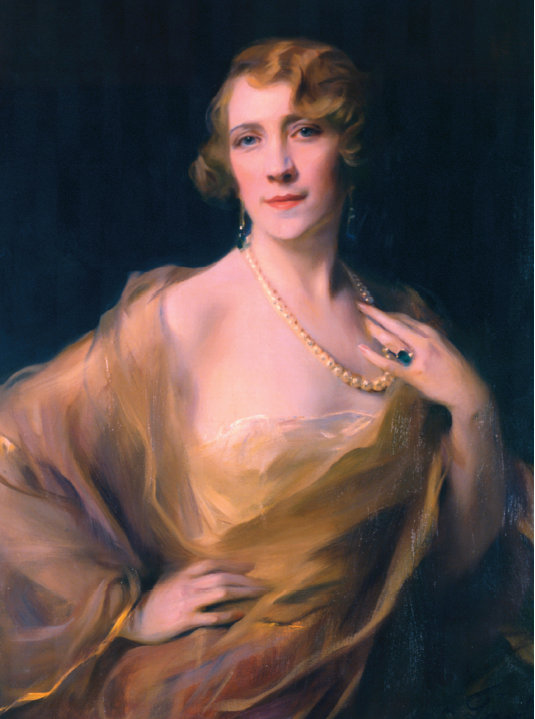 Lady Lydia Deterding painted by Philip de László, 1928