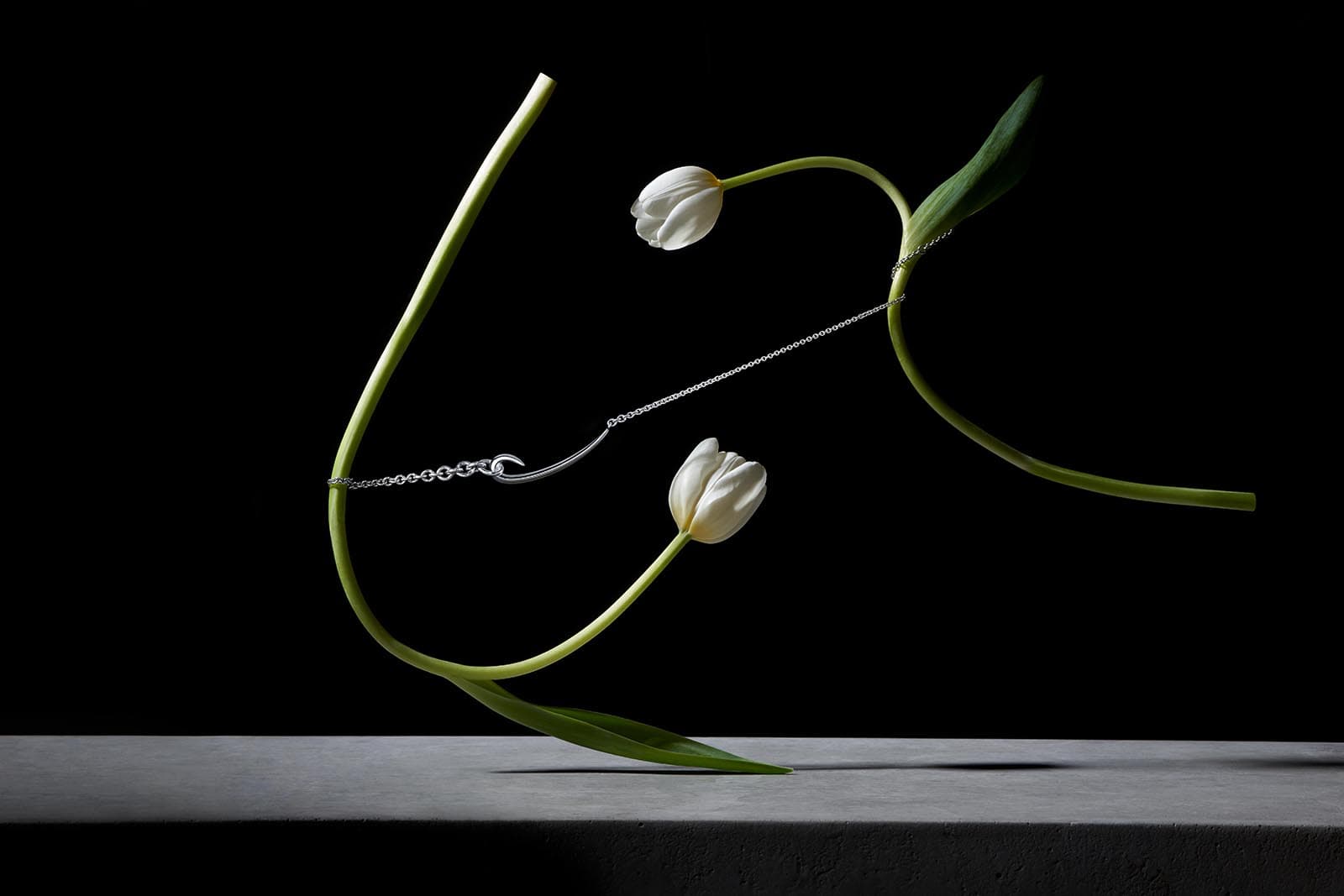 Shaun Leane's iconic hook motif is feminine and delicate, yet it is displays great strength