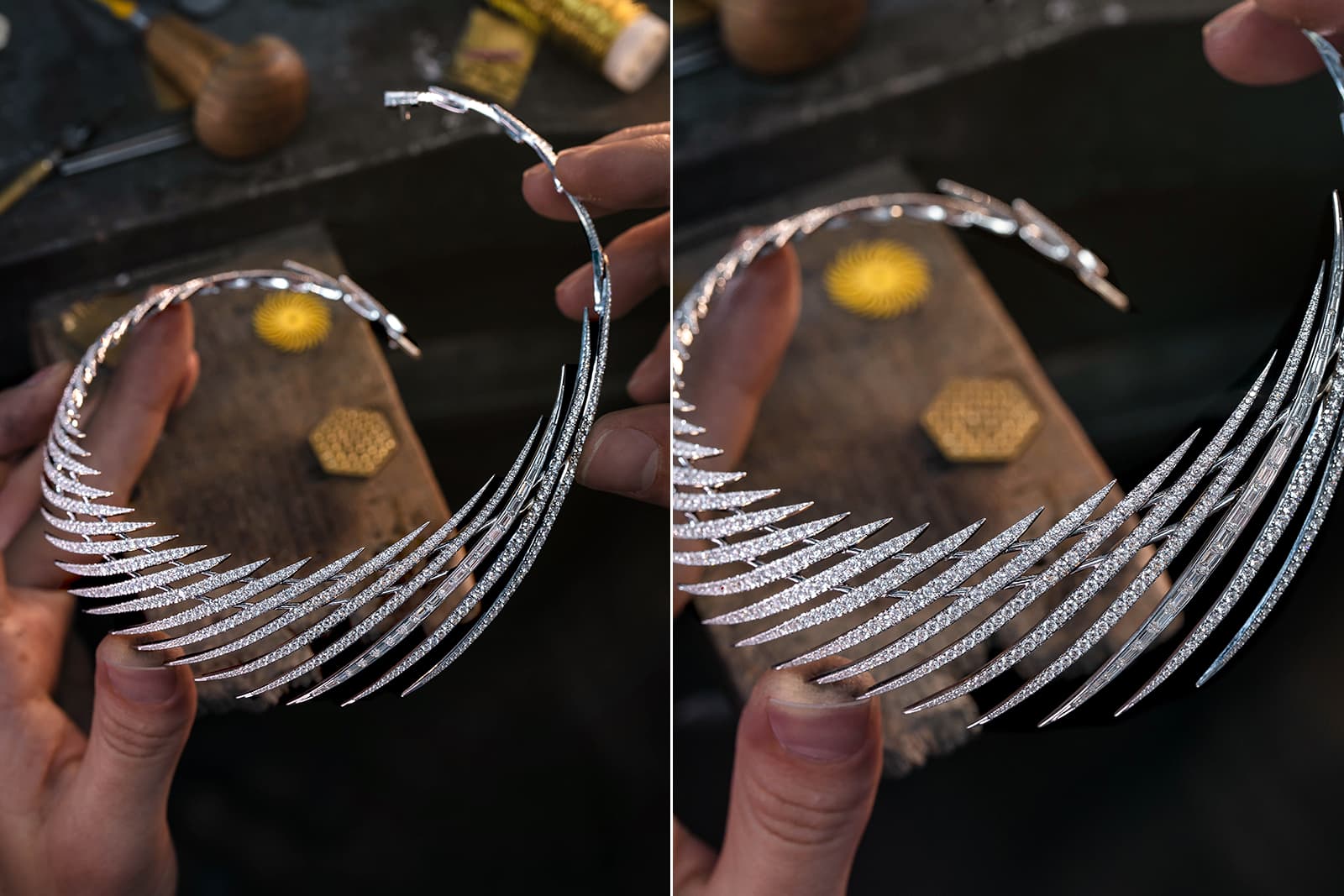 The eclectic pieces in Kate’s own jewellery box inspired the new Kate Moss x Messika collection