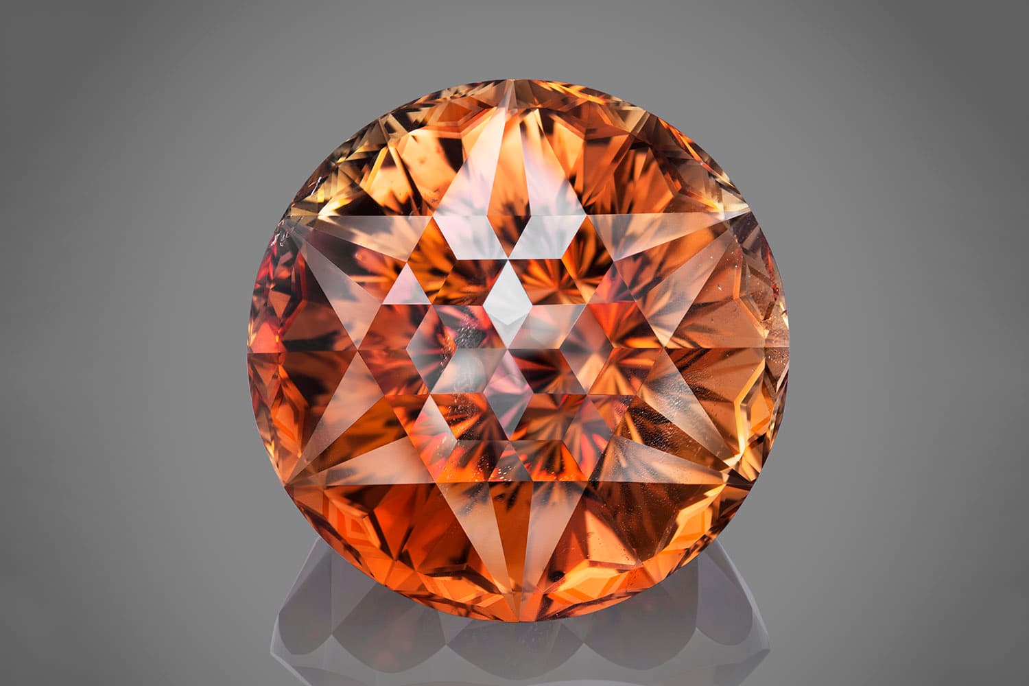 Viktor Tuzlukov "Mystery of Universe" 321 carat topaz with 588 facets from the "Philosophical Stone" collection