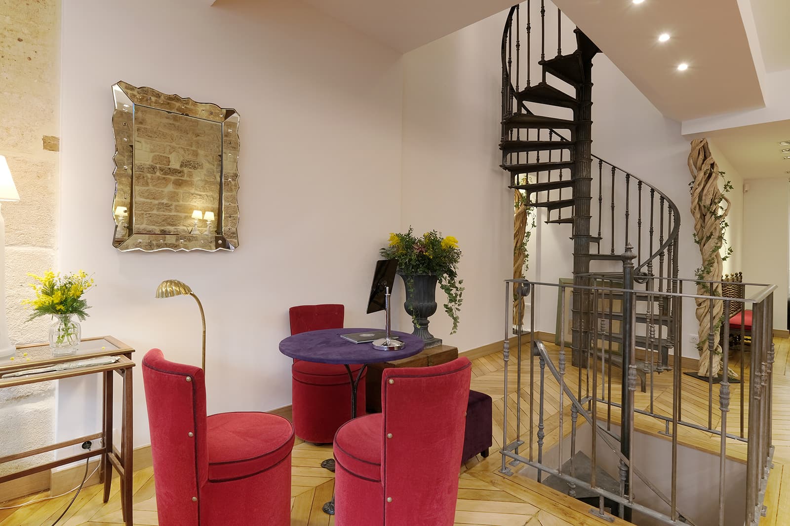 The interior of the new Isabelle Langlois boutique at 29 Danielle Casanova Street
