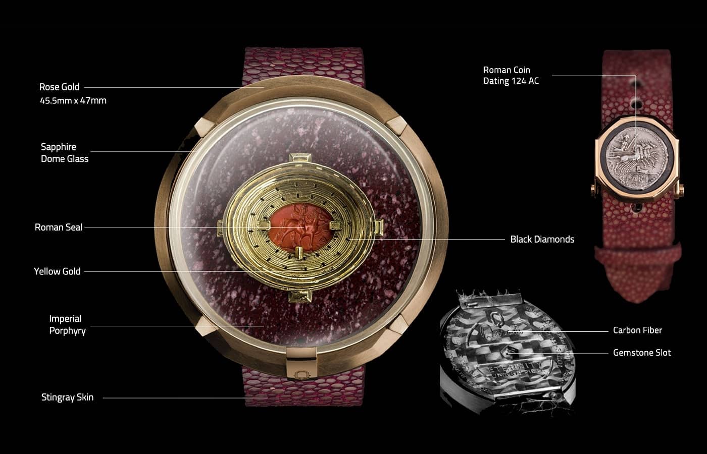  Qannati Collosseum watch