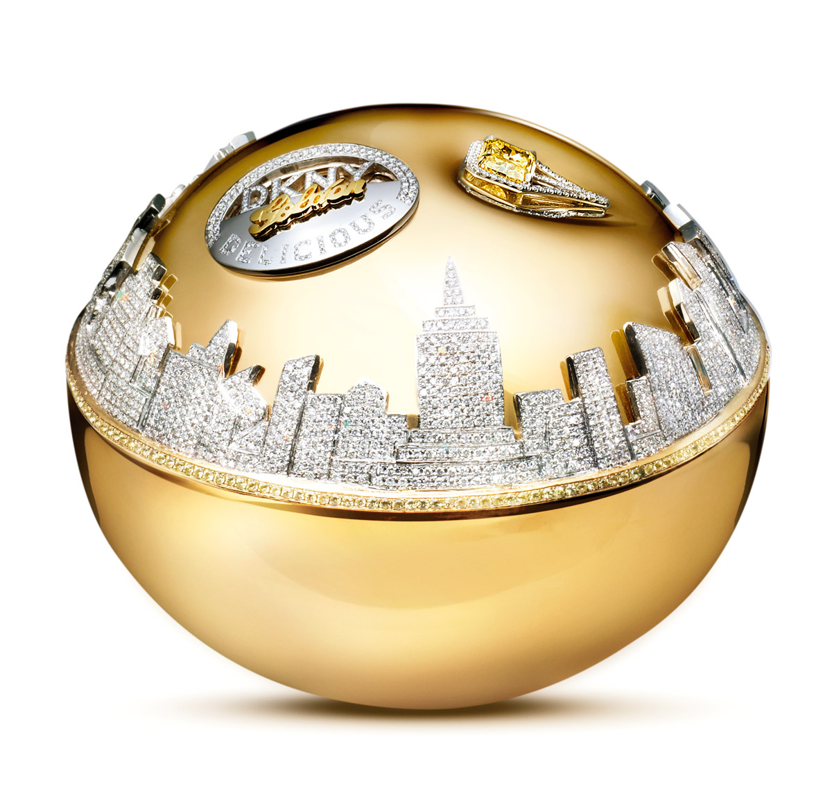 First Ever $1 Million Fragrance Bottle by Martin Katz for DKNY