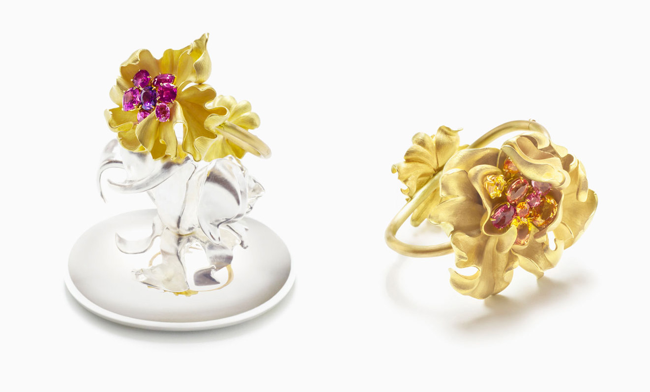 VICTOIRE DE CASTELLANE / Honey Florem Peach Frutti, 2013 © Victoire de Castellane. Courtesy Gagosian Gallery / Photo Vito Flamminio